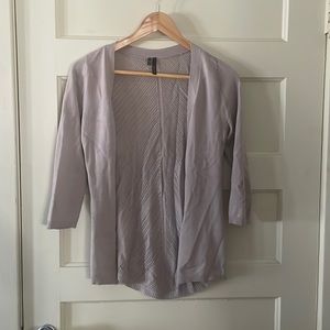 Maurice 3/4 sleeve open cardigan